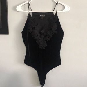 Velvet bodysuit